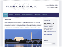 Tablet Screenshot of callahampc.com